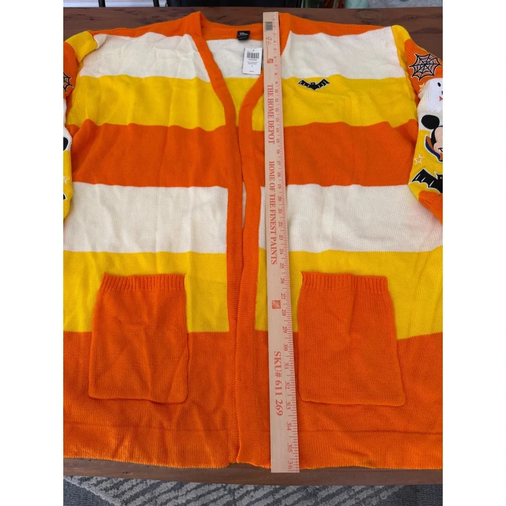 Disney Her Universe Halloween Candy Corn Mickey Minnie Cardigan Plus Size 5 NEW